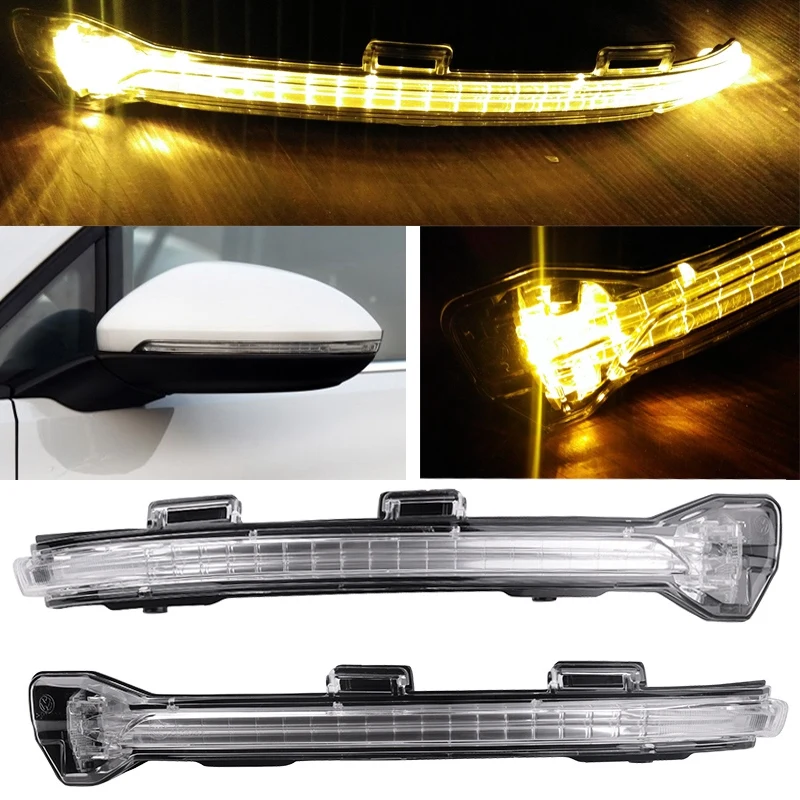 Car Rear View Mirror LED Turn Signal Light Indicator for Golf 7 Mk7 2014 2015 2016 5GD 949 102 Left