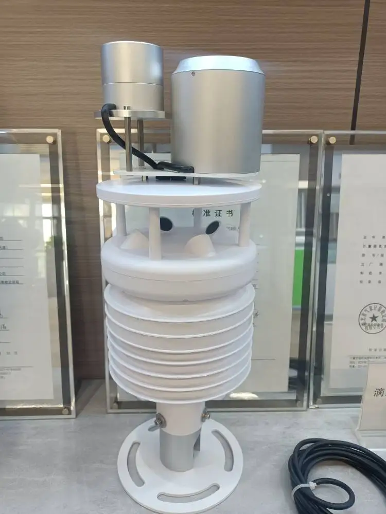 Hot Recommendation Integrated Weather Meteorological Monitoring Sensor Rainfall Solar Radiation Monitoring Station