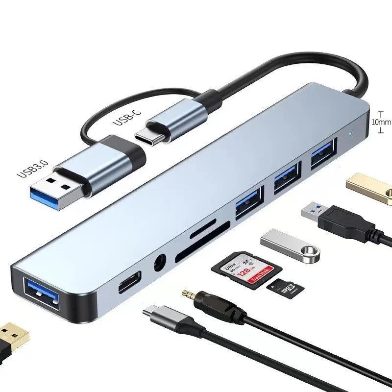 8 In 2 Usb + Type C…