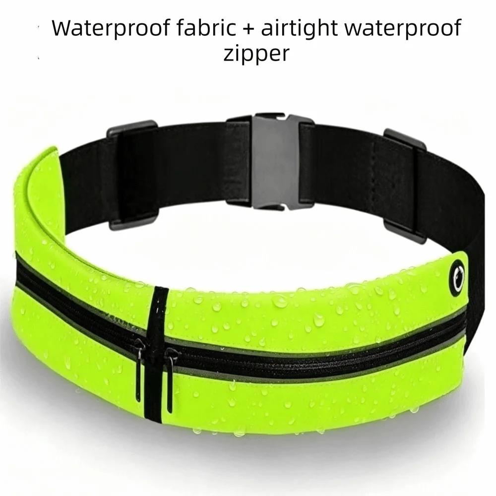 

Close Fitting Running Belt Fanny Pack Elastic Waterproof Sports Waist Bag Breathable Multifunctional Mobile Phone Bag Men Women