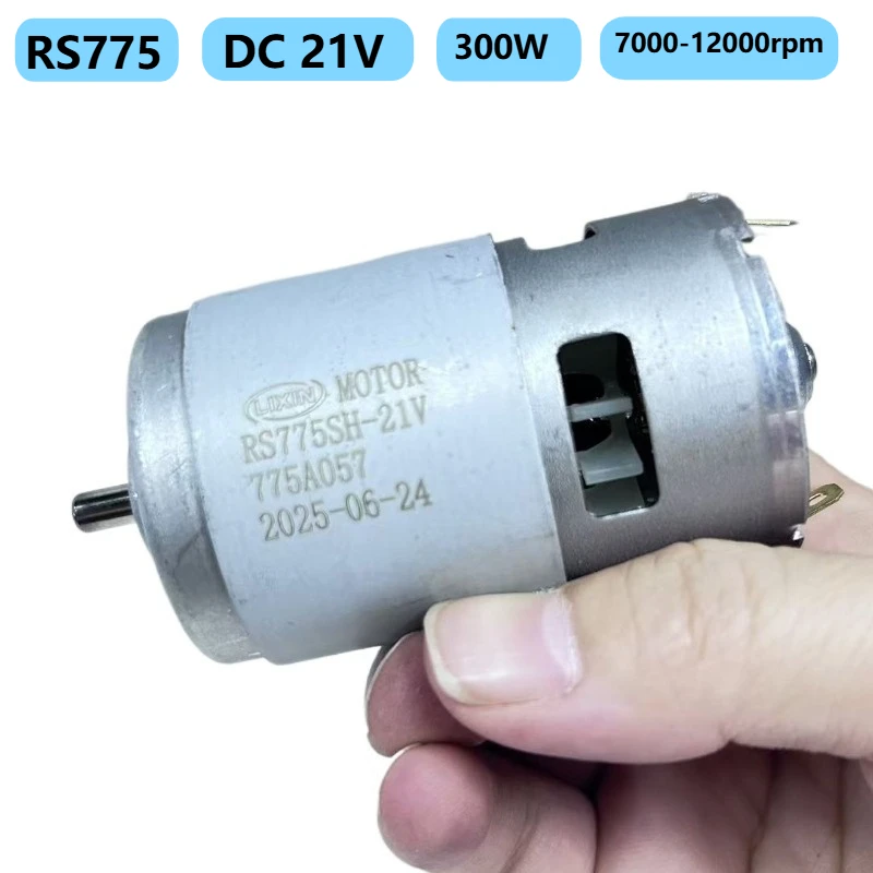 RS775 DC 21V Small Brush Motor High-Speed Silent Motor High-Power Original Motor