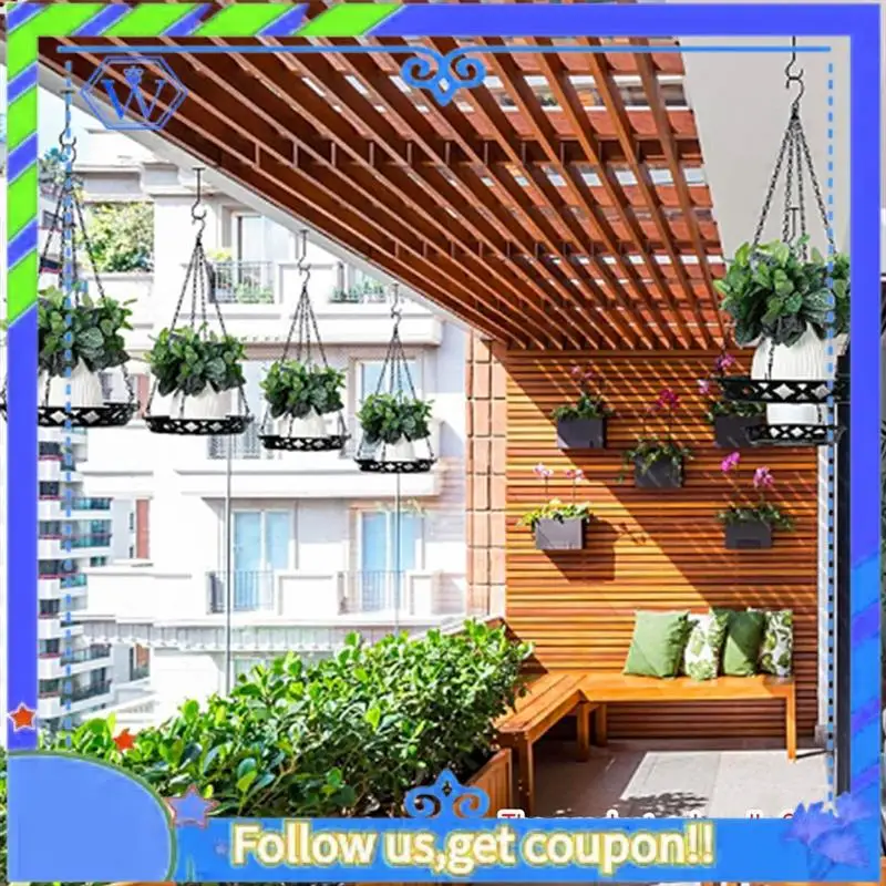 

A55P-2 Pack Metal Plant Hanger For Indoor Plants Metal Plant Hanger