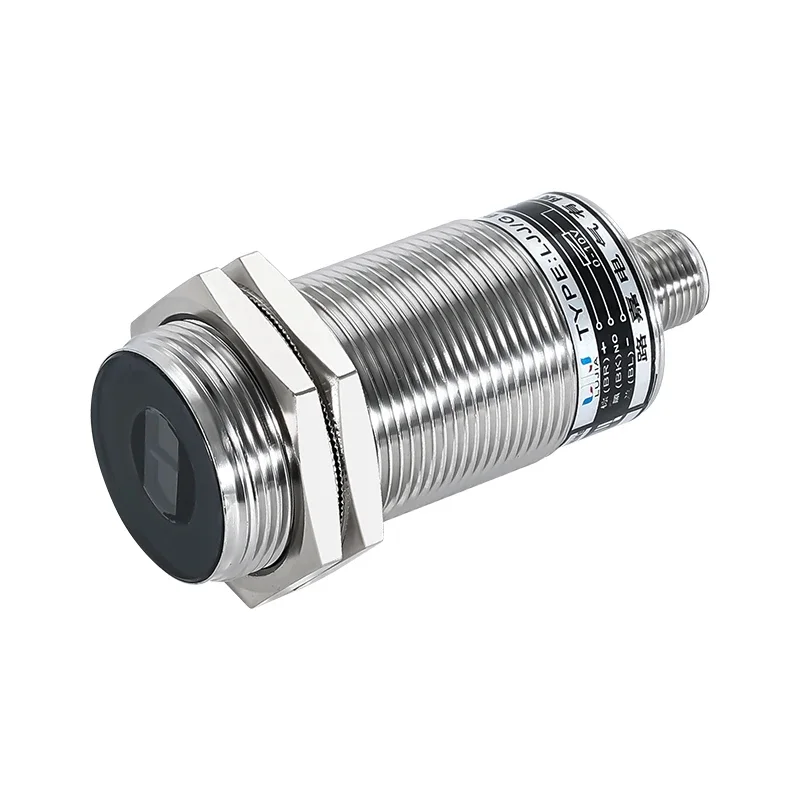 Background suppression laser sensor, displacement linear, ranging 0-10V 4-20mA analog can be imported instead