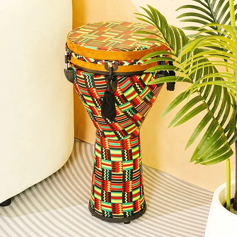 12 Inch Djembe Drum Adult Professional African Drum Tone Tuning Children Portable Music Drums Traditional Percussion Instruments