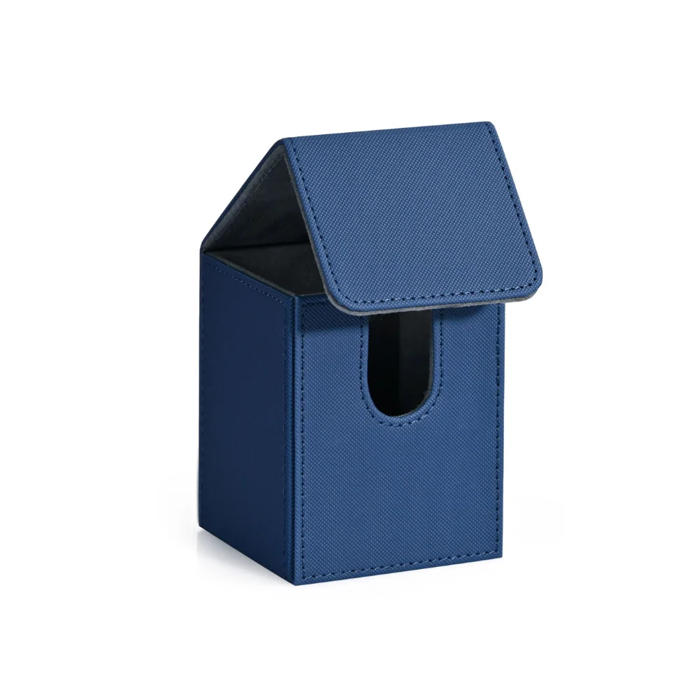 Organisateur de cartes à collectionner, boîte de rangement pour plus de 100 cartes à simple pochette, fermeture magnétique en cuir PU pour cartes Magic TCG