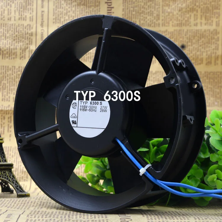 Ventilador de refrigeración avanzado TYP 6300 S, resistencia a altas temperaturas, 172x172x51mm, TYP6300 S, ventilador de flujo Axial