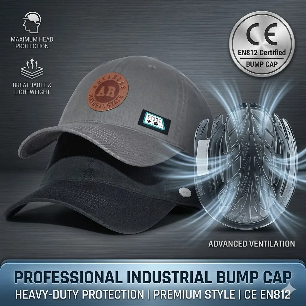 AliExpress NONE Breathable Cotton Lightweight ABS Bump Cap - Safety Baseball Hat for Outdoor Work, Cycling & Industrial Protection