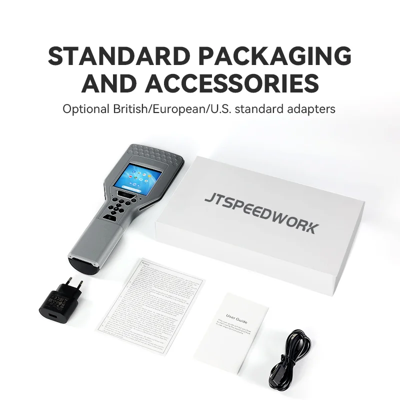 2026 JT-R30B Venta al por mayor Lector Android Escritor 132k Precios de etiquetas Rfid animales Escáner de código de barras Colector de datos Pda de mano resistente