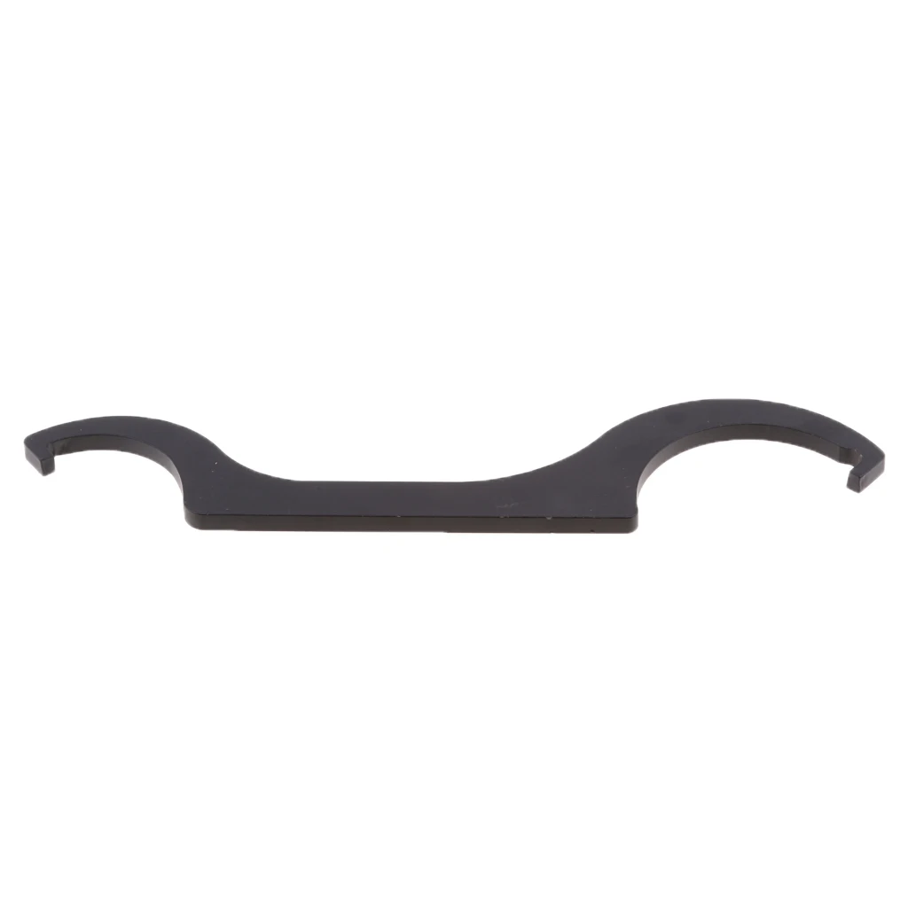 Heavy Duty Rear C Spanner Wrench Adjustable Alloy Steel Tool for Motorcycle ATV Shock Absorber