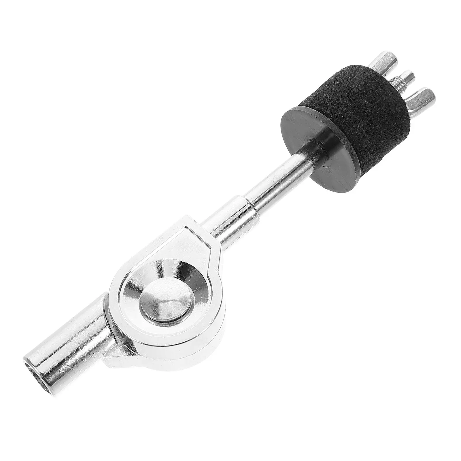 Cymbal Arm Rod Bracket Adjustable Rotating Extension Boom Mount Clip for Drum Stand Splash Cymbal Stack Mount Drum Stand Set