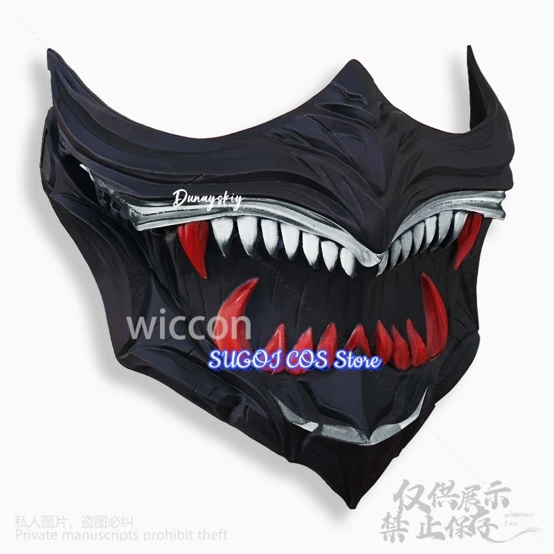 NINJA GAIDEN 4 تأثيري أنيمي لعبة ثلاثية الأبعاد حمض البوليلاكتيك 2 اللون قناع الدعائم اكسسوارات لجميع القديسين حفلة عيد الميلاد كوس مخصص