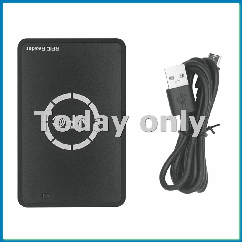 RFID NFC Smart Chip Reader/Writer 125KHZ 13.56MHZ Copier RFID Duplicator Tag Copy Clone ID IC Key Badge Copy-A86Z