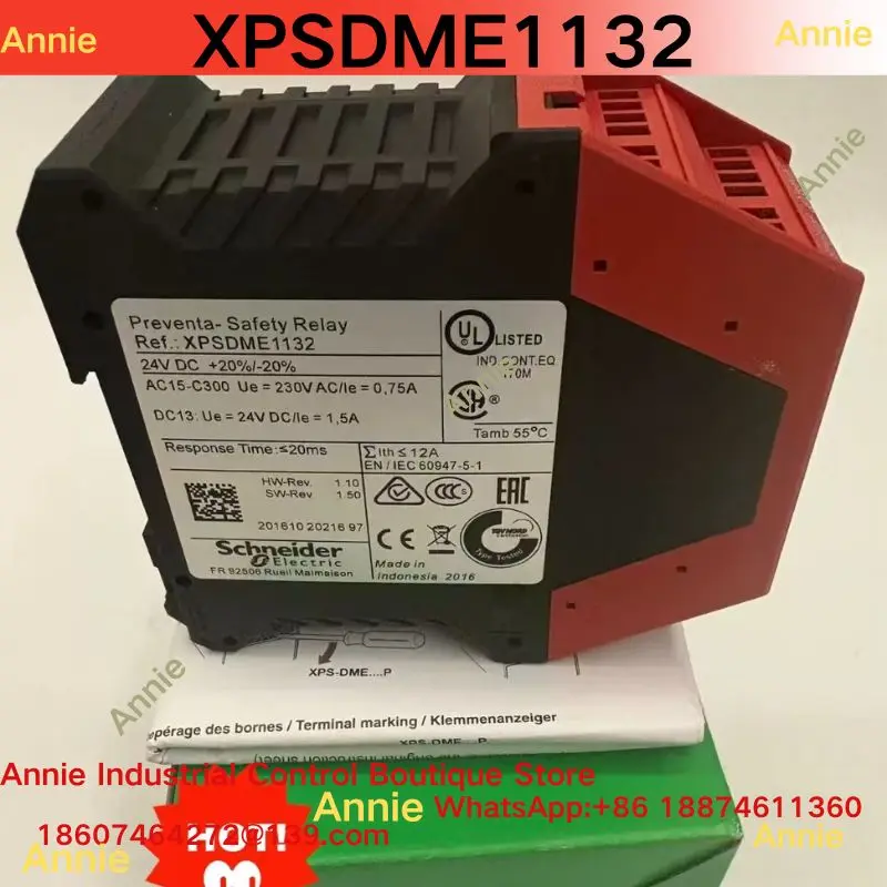 brand-new. Safety relay XPSDME1132