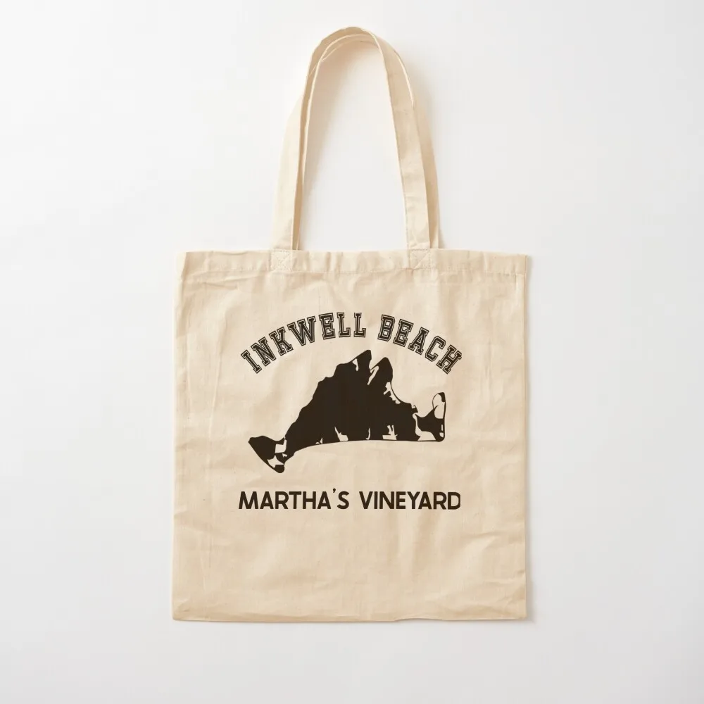 

Inkwell Beach, Oak Bluffs, Martha's Vineyard, MA, Vintage Tote Bag shopper bags tote bag woman handbag Canvas Tote Bag