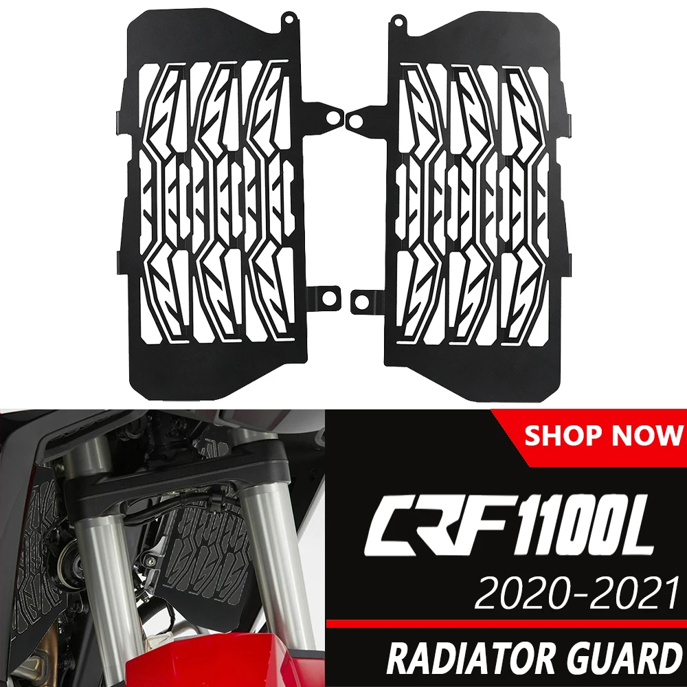 

Motorcycle Radiator For Honda CRF1100L CRF 1100L 1100 L Africa Twin Grille Oil Cooler Guard Cover Protector 2020~2023 2022 2021