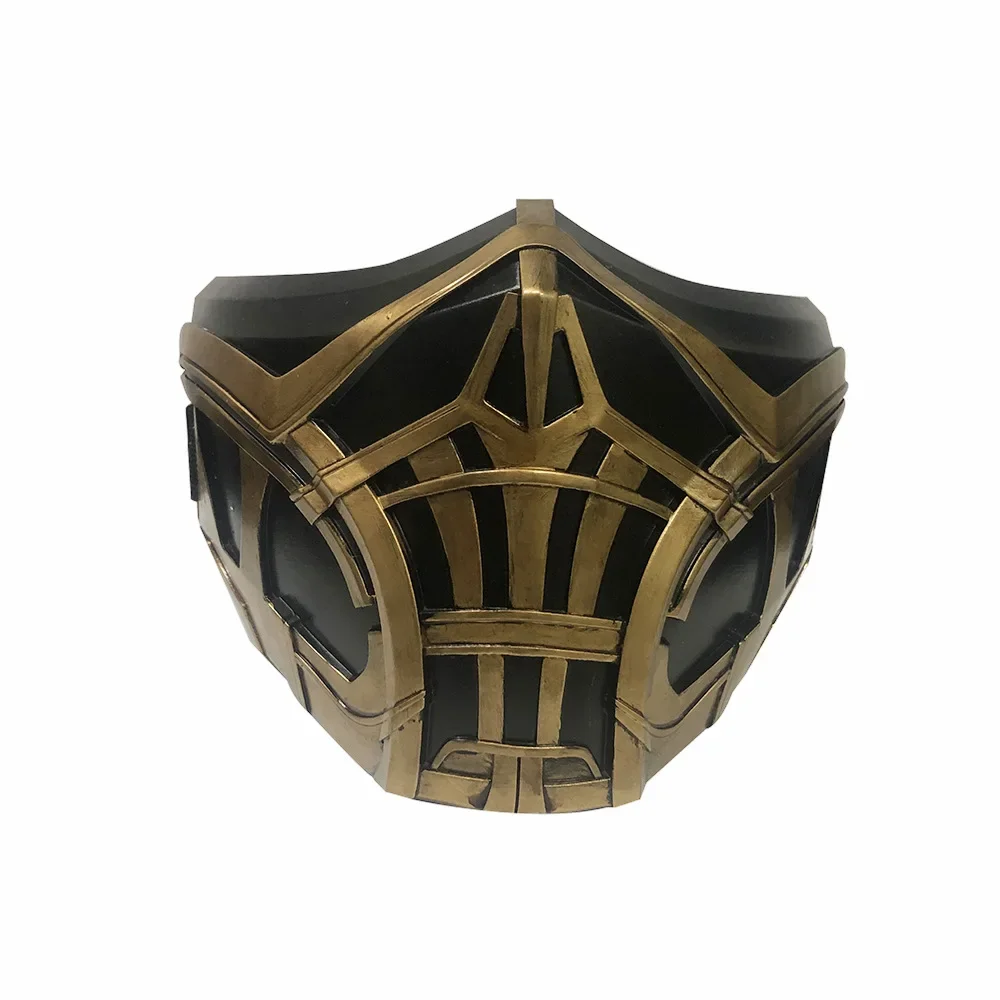 Sub-Zero Mask Mortal Kombat Cosplay Props Scorpion Mask Masks Halloween Mask Game Kombat Role-playing Masque Half Face Mask