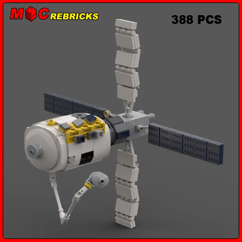 MOC Space War Series Starlab (1:110 Saturn V Scale) By Voyager Model Assembling Bricks Building Blocks Boys Toys Kids Xmas Gifts