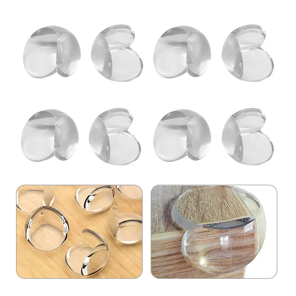 1~10PCS Baby Safety Table Corner Protector Transparent Anti-Collision Angle Protection Cover Edge Corner Guard Child Security