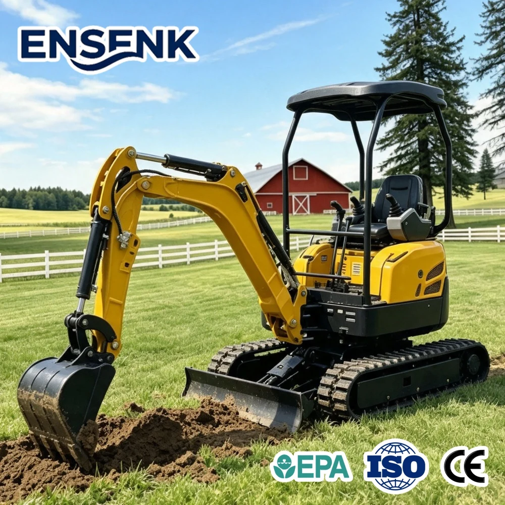 Mini Escavadora de 1,7 Tonelad - Agriculture Farming Services avaliação e preço