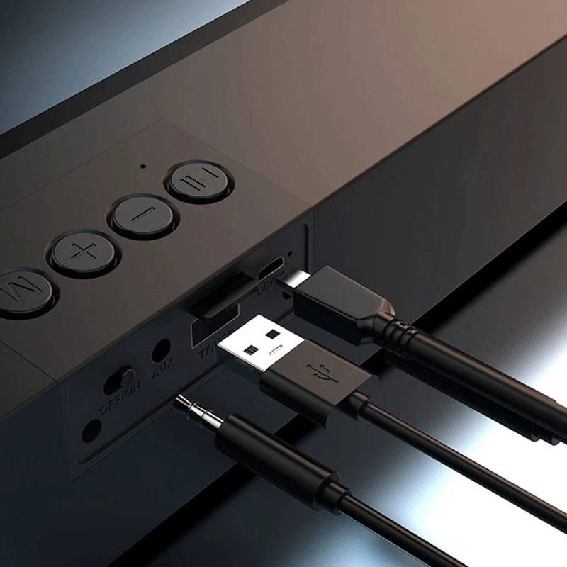 RGB 블루투스 스피커, 다채로운 Marquee, 휴대폰 컴퓨터에 적합, 태블릿 블루투스 장치