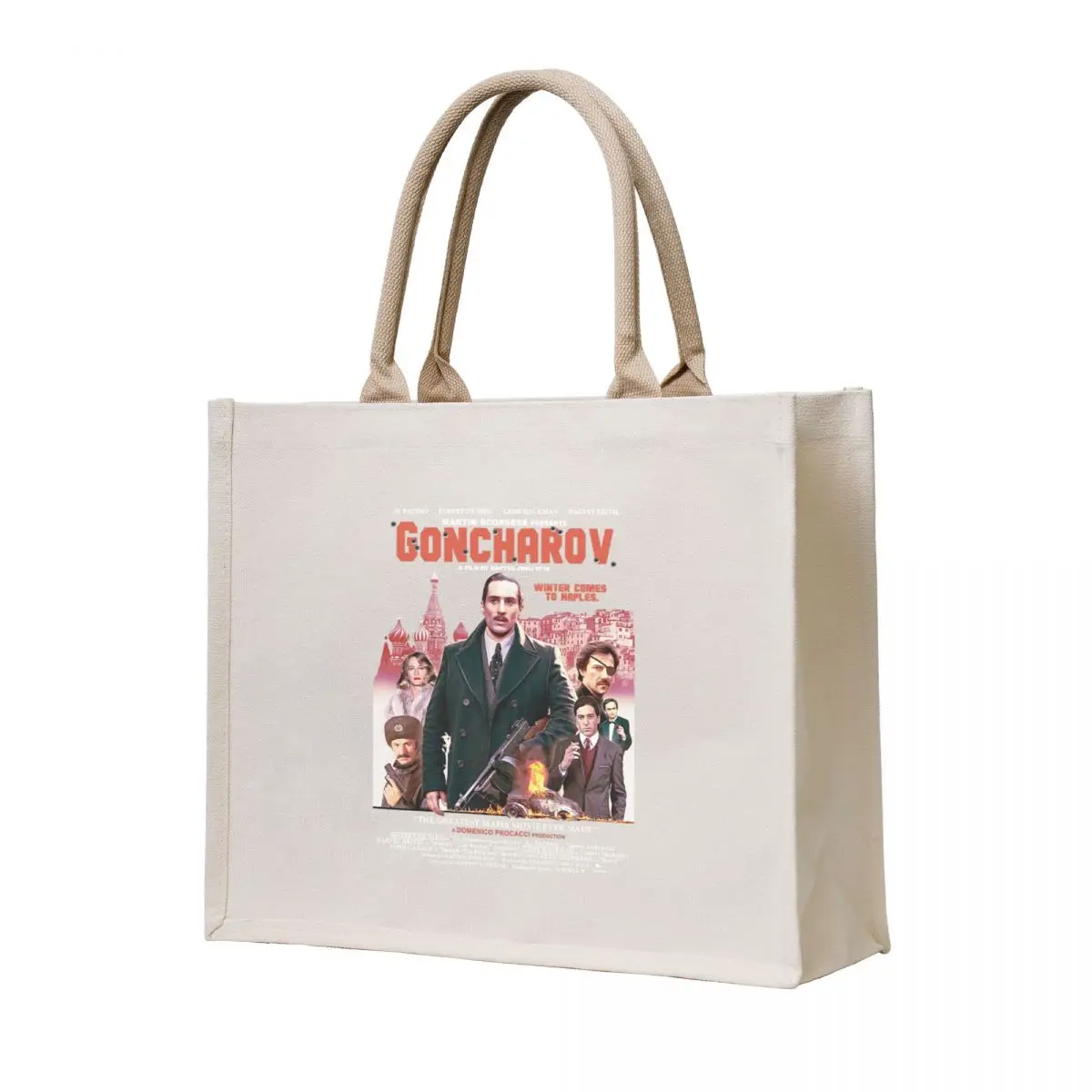 

Goncharov V2 Tote Bag tote bag Canvas shoulder bag reusable grocery bags