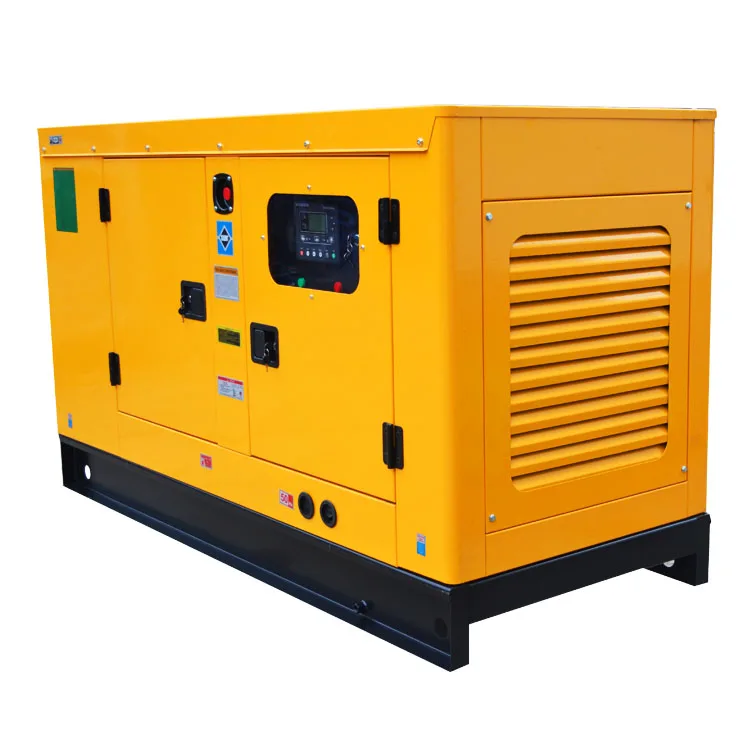 Set Generator Diesel 40kva 50kva 60kva 80kw 100kva Generator Diesel Listrik Diam untuk Rumah dengan Transfer Otomatis
