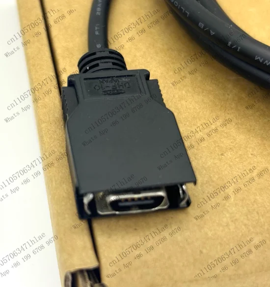 1PCS  New CS1W-CN226 CS1W CN226FOR CS CJ CQM1H PLC Programming Cable Download Cable CS1W-CN226