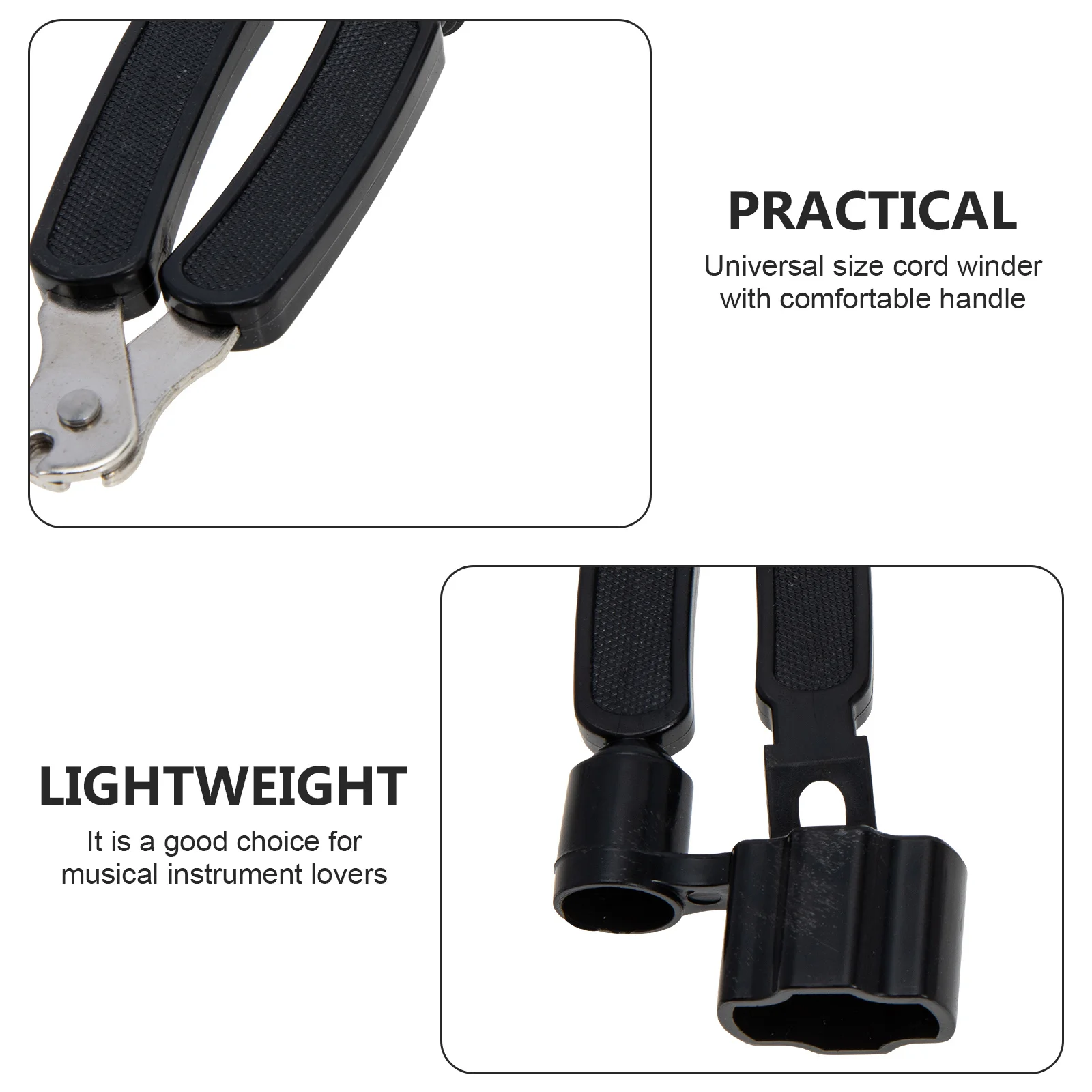 

1 set 1 Set Guitar Winder Kit Manual String Changer Tool For Electric Guitar Ukulele Maintenance Essential Accessories Universal