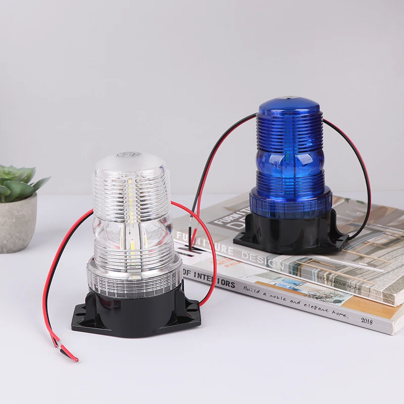 10-80V 30 LED High Power Emergency Warning Flash Strobe Light Beacon For Forklift Truck School Bus Blue Red White Yellow