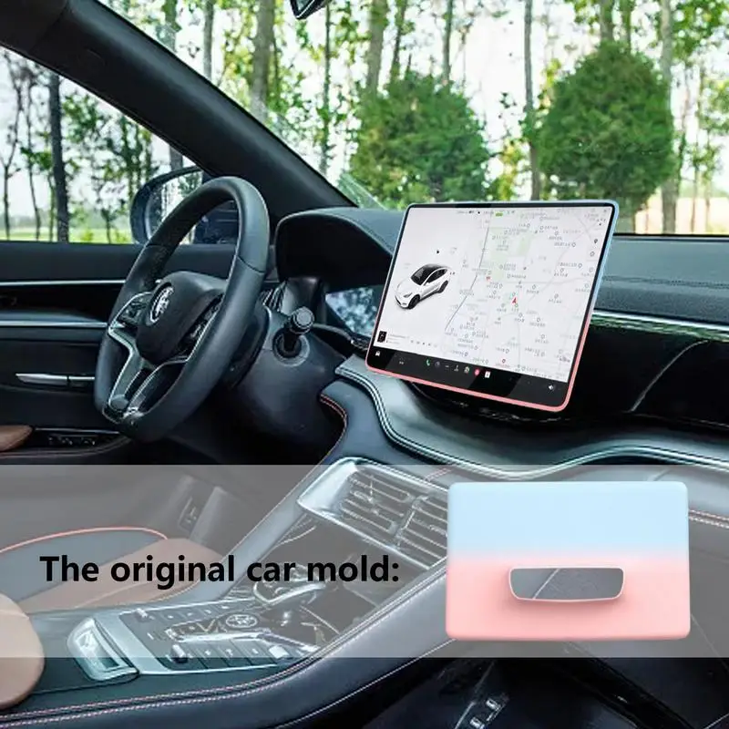 For Tesla Model 3/Y 2023 Screen Protector Cover Center Console Display Protector Car Navigation Screen Protector for New Energy