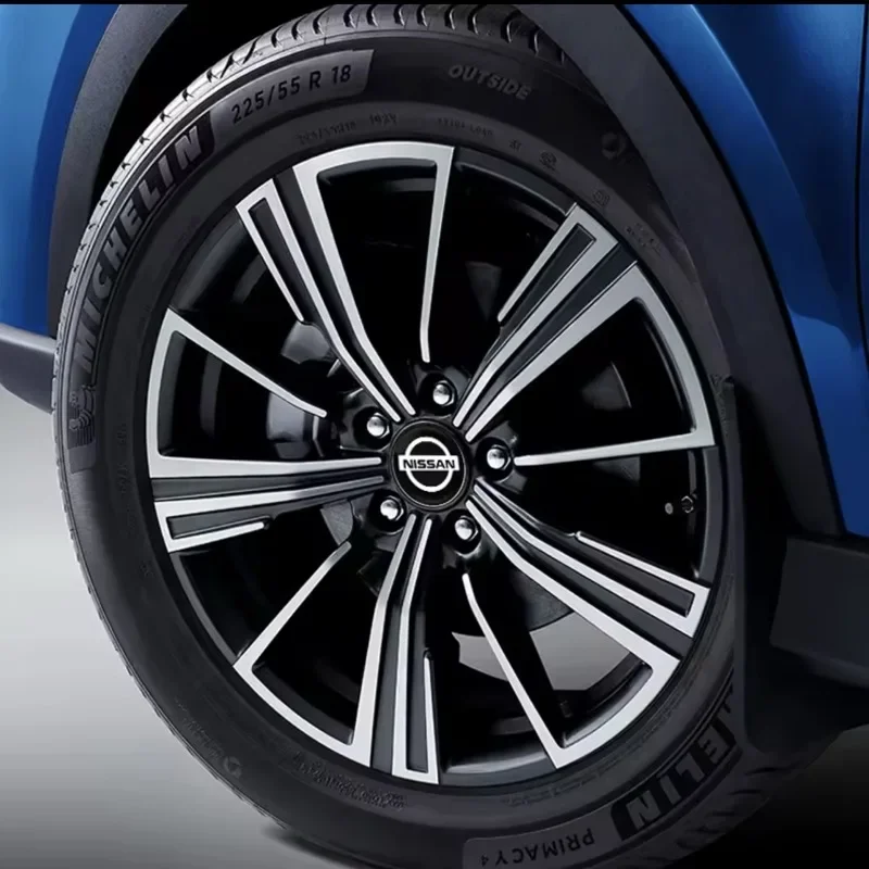 4 قطعة 56 مللي متر سيارة عجلة غطاء محور مركزي حافة غطاء شعار ملصقات لنيسان قاشقاي جوك بولسار سنترا ألتيما باترول ميكرا روجو