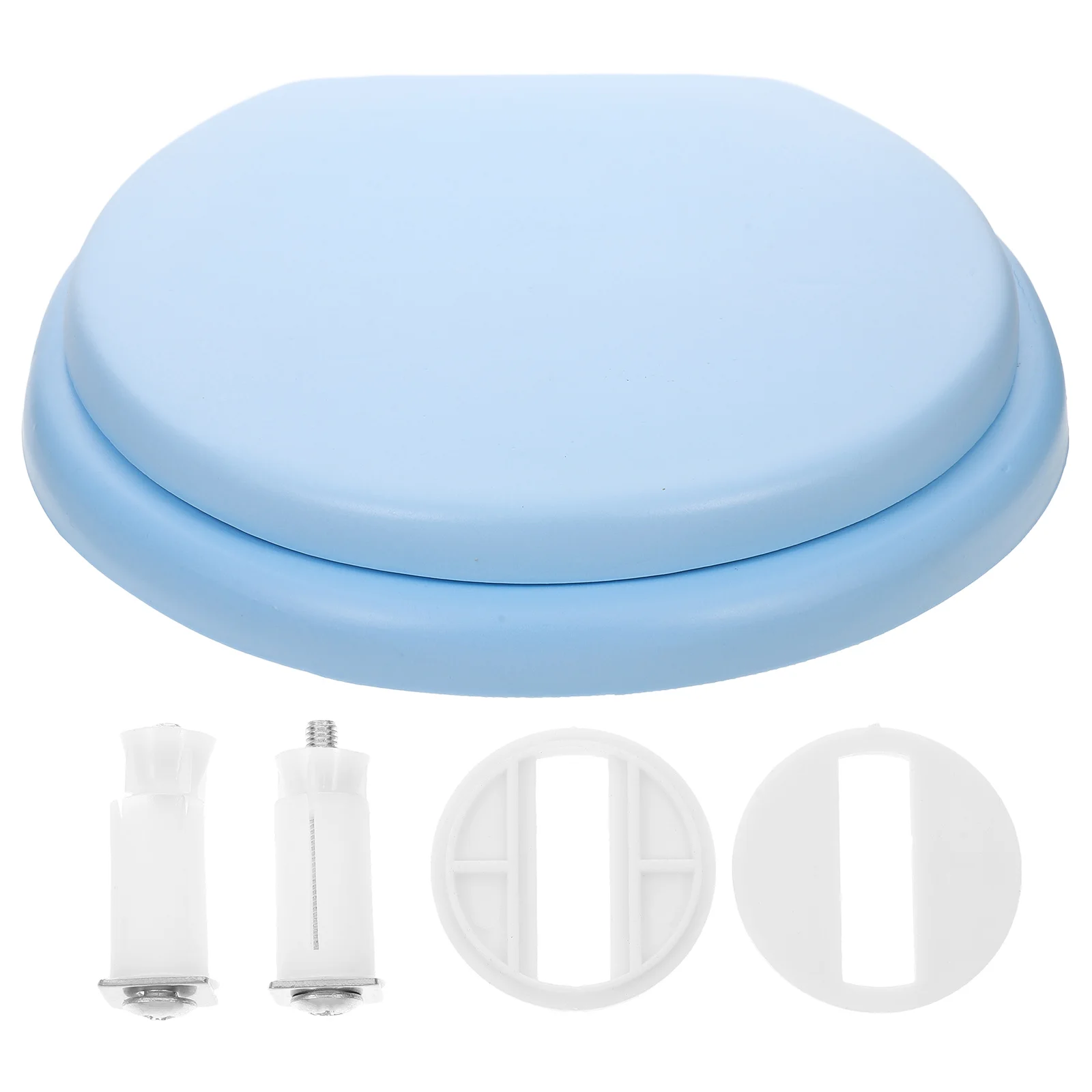 

Foam Toilet Seat Soft Thickened Round Elongated Cover Lid Universal St Bathroom PCs Slow Closing Seats Covers