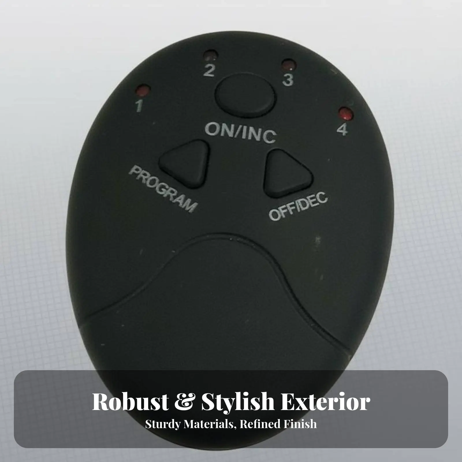 EMS Fitness Patch Host, Smart Abdominal Muscle Stimulator, Battery Operated, Multi-Mode, Home Gym Equipment, Advanced Technology