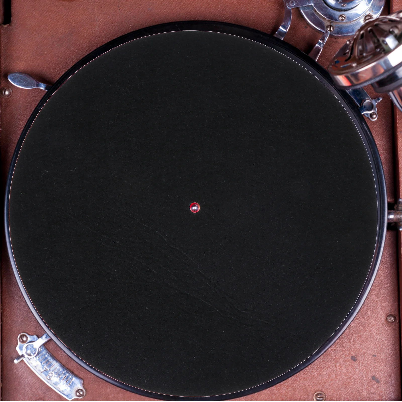 

Turntable Mat Vinyl Record Protective Pad Felt Material Shock Absorption Wear Resistant for Turntable Player Use Home Audio