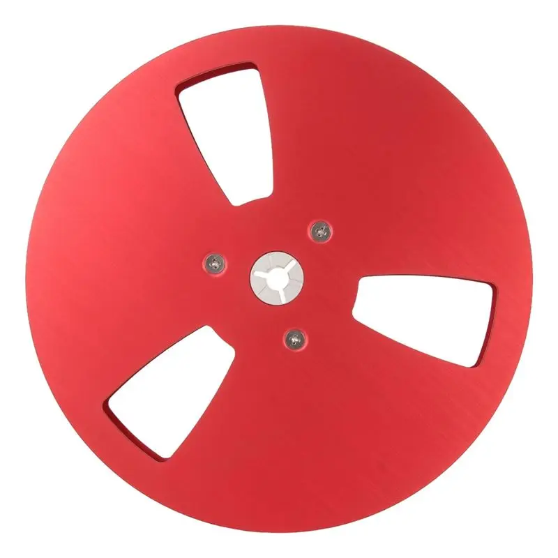 7 Inch Empty Tape Reel 1/4 Empty Tape Reel 3 Holes Recording Takeup Reel For TEAC Universal For Reel To Reel Tape