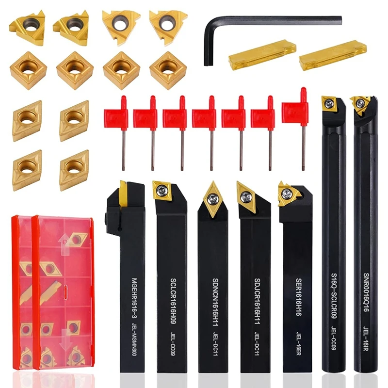 

ABJI-Indexable Lathe Turning Tool For Turning Boring Grooving Cutting Threading Carbide Turning Tool