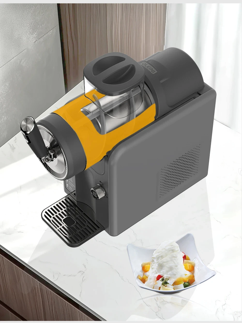 Household snow melting machine small ice cream machine multi-function fully automatic beverage smoothie machine cold drink ice
