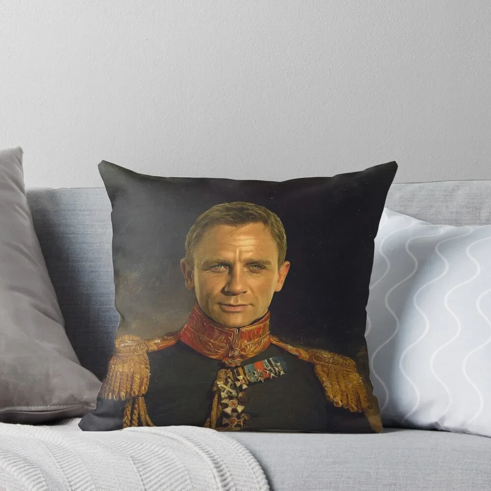 Daniel Craig - replaceface Throw Pillow sleeping pillows Cushions Cover