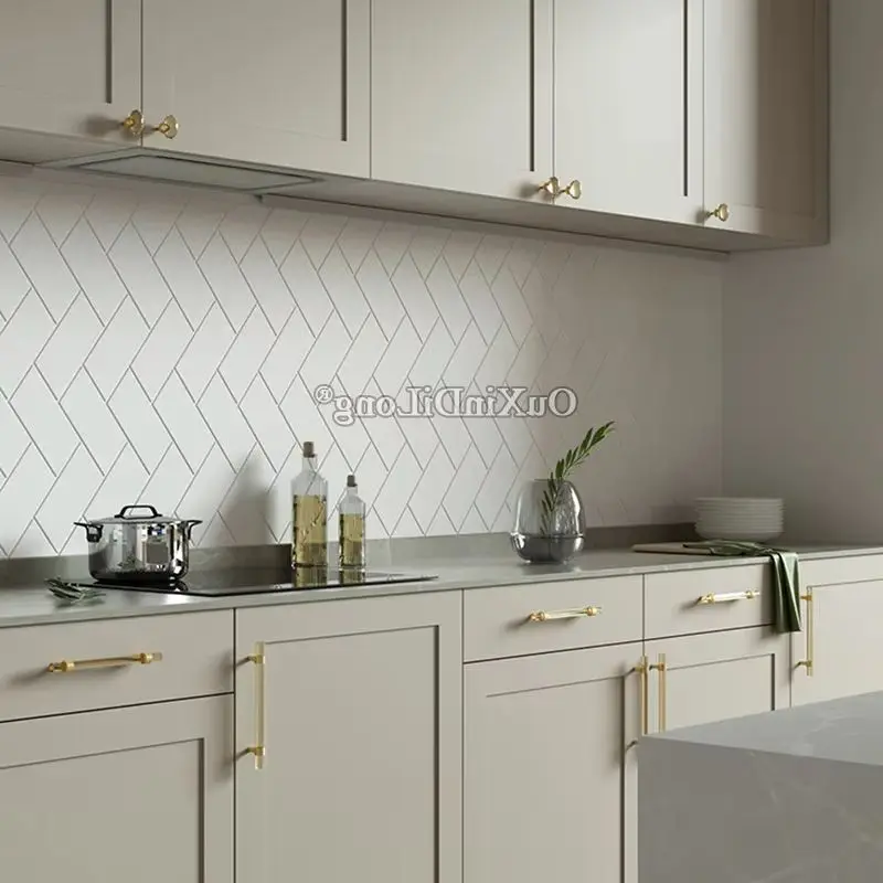 

Элегантные 10 шт., латунь + хрусталь, ручки для мебели цвета шампанского, ручки для выдвижных ящиков, шкаф, комод, кухонный шкаф для ТВ