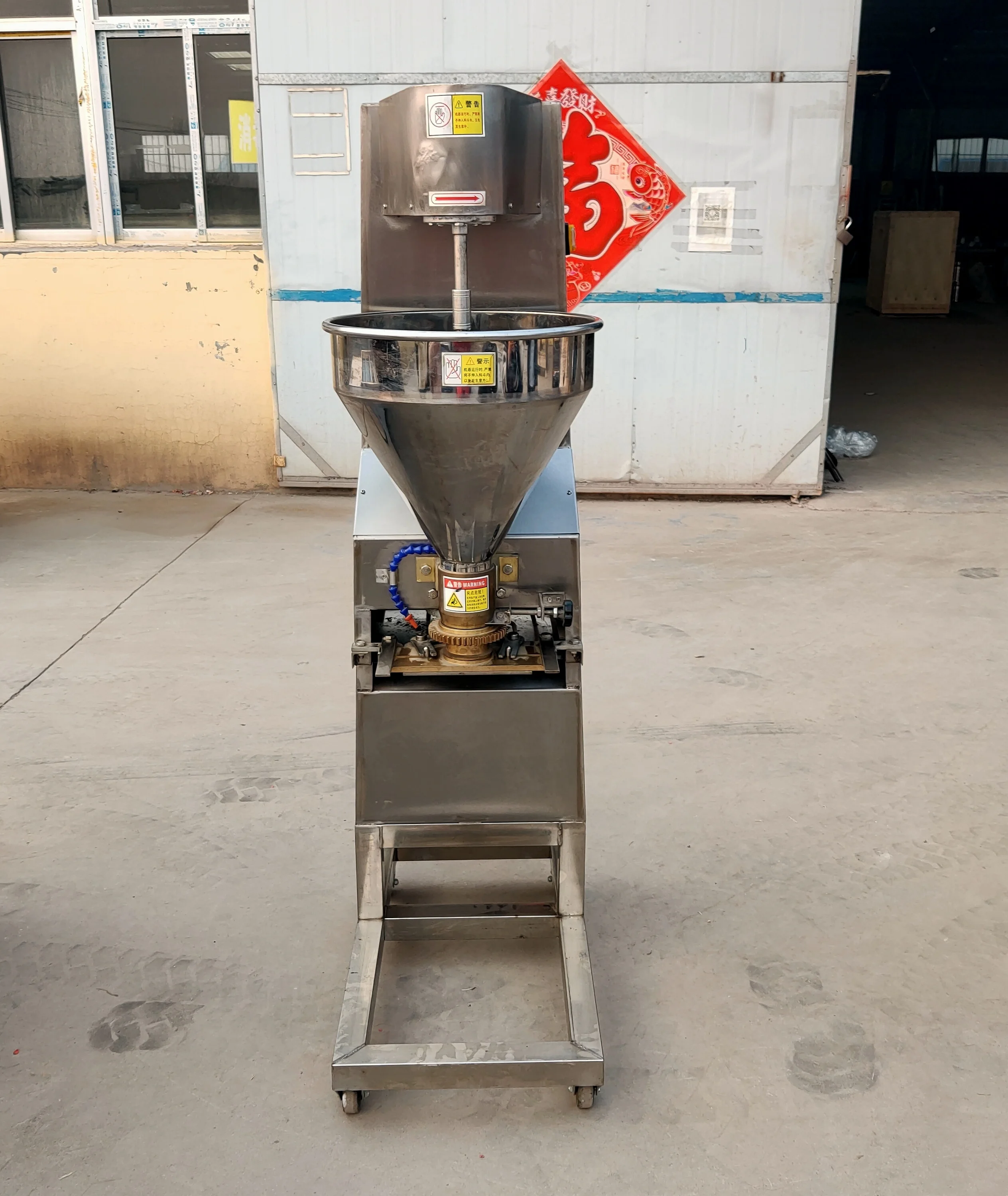 Automatic Cored Pills Meatball Forming Machine Commercial Fishball Meat Ball Machine Maker Crab Meat Ball Machine