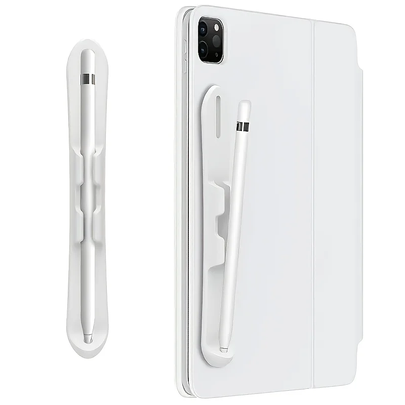 Suitable for Apple Pencil 1St and 2Nd Generation Strong Adhesive Silicone Holder, Tablet Stylus Card Slot Holder,solely Pen Slot