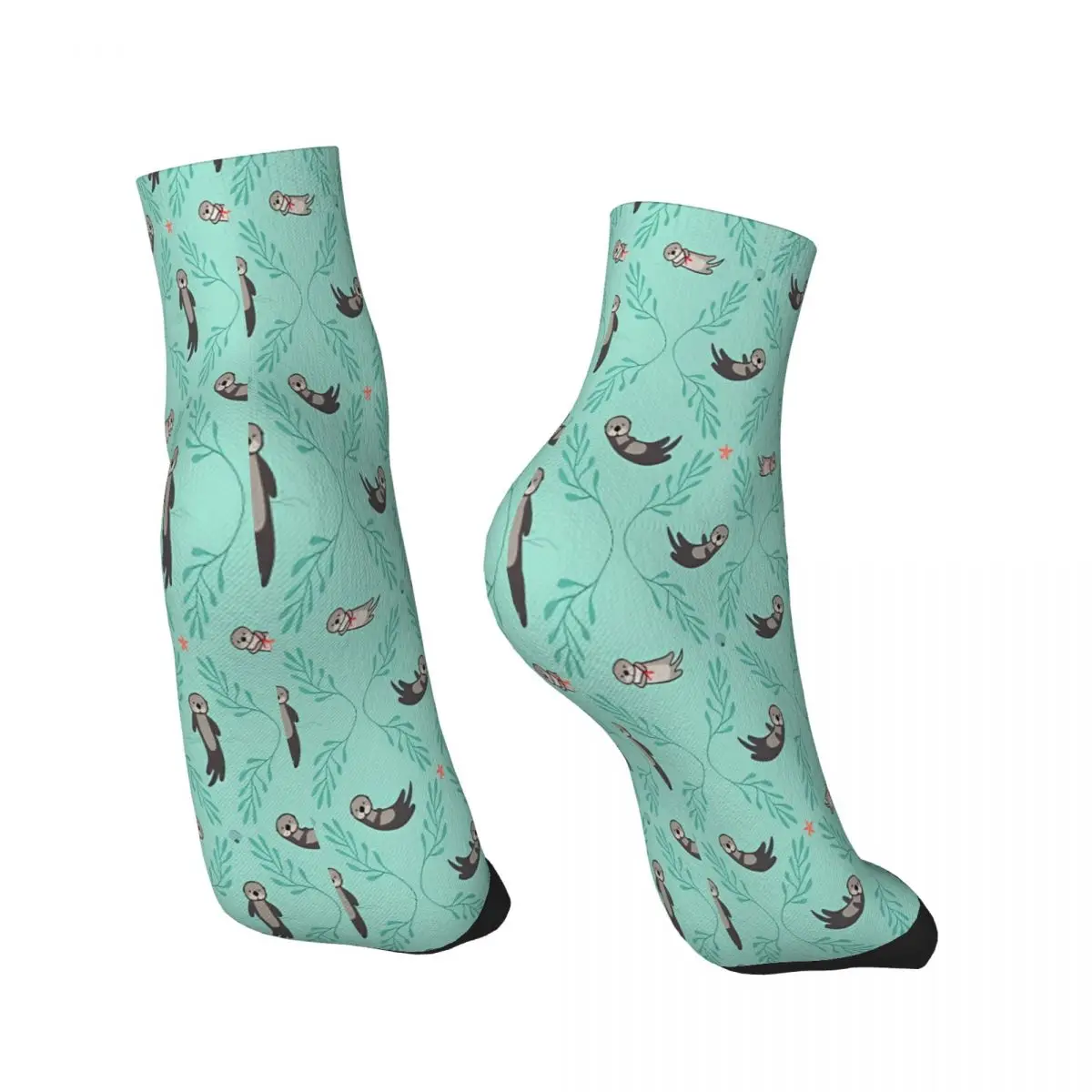 Plants Sea Otter Otters Ankle Socks Male Mens Women Summer Stockings Polyester