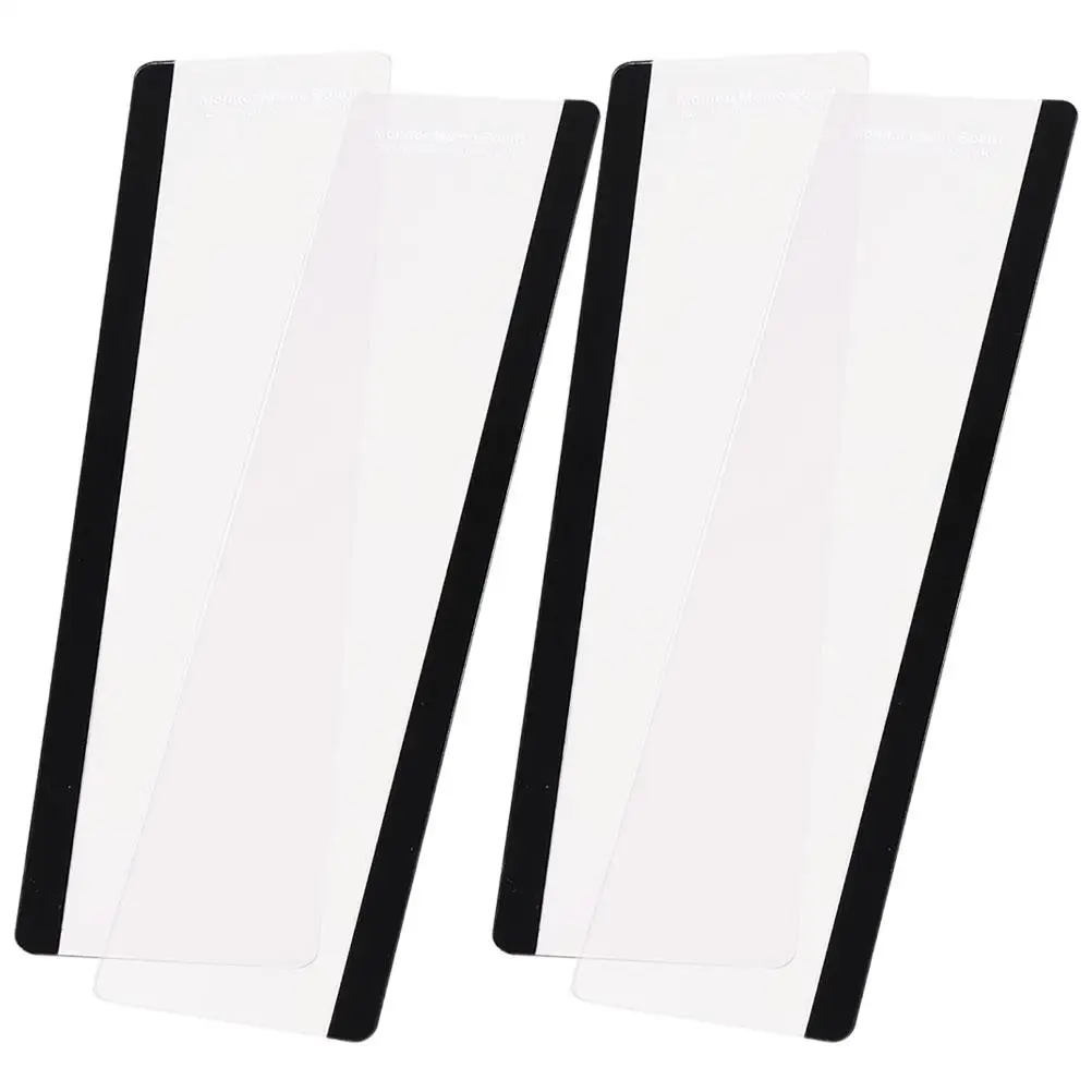 4 Pcs Monitor Memo Pads Holder Computer Side Aesthetic Desk Accessories Board for Reminder