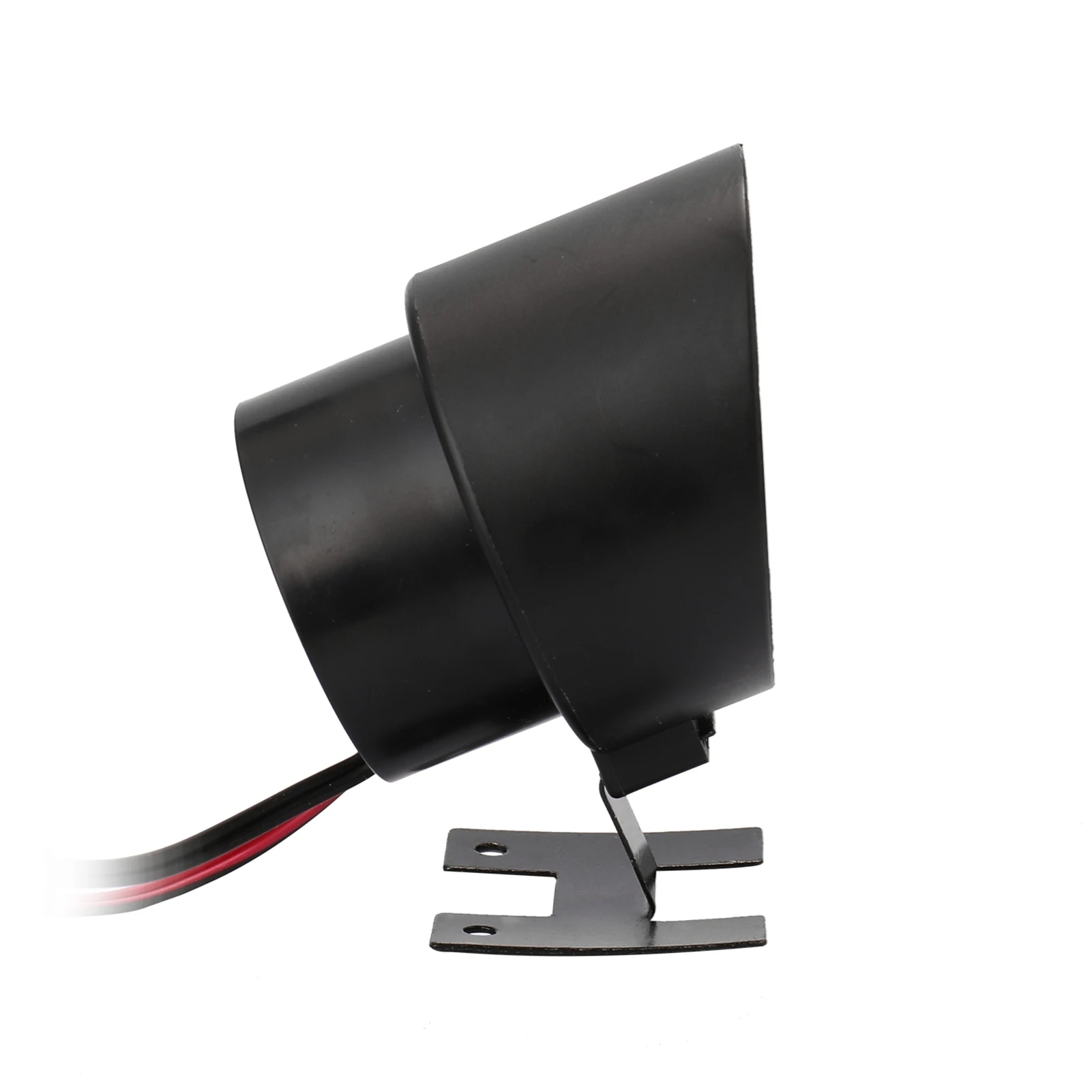 2-in-1-Autoanzeige, rund, LED, digital, für Auto, LKW, Wassertemperaturanzeige, 2-in-1-Wassertemperatur-Spannungsmesser für 12 V, 24 V, Fahrzeuge, LKWs