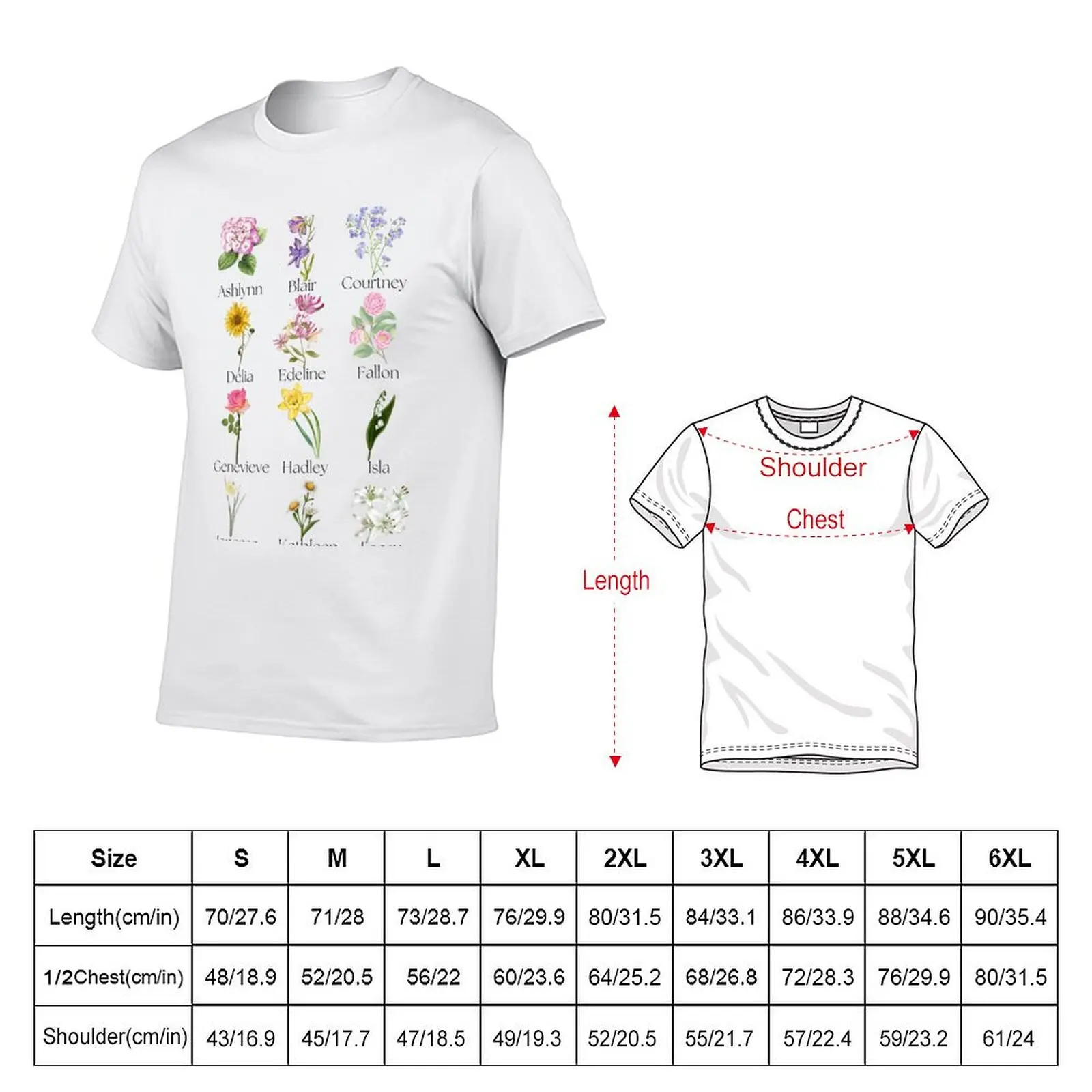 12 Dancing Princesses Flowers T-shirt hippie clothes boys animal print Men's t-shirts