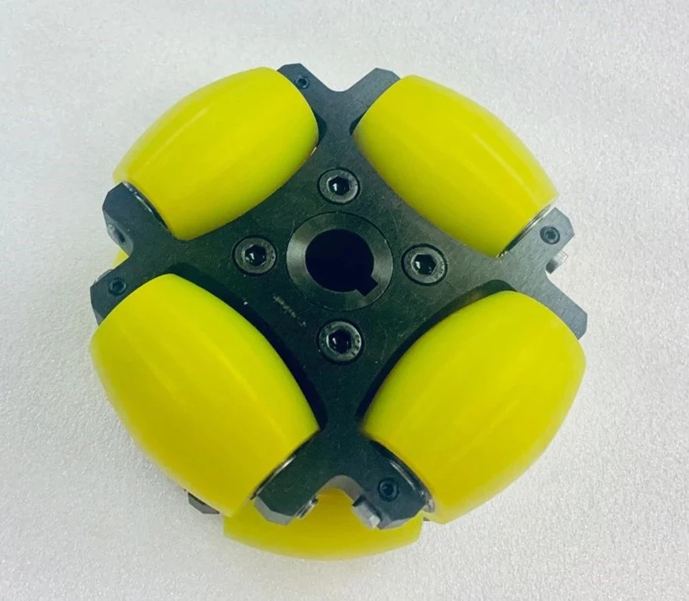 152mm 6 Inch Industrial Mecanum Omni Wheel, Load Capacity 100kg Per Piece, For Factory Workshop Mobile Equipment NW152A