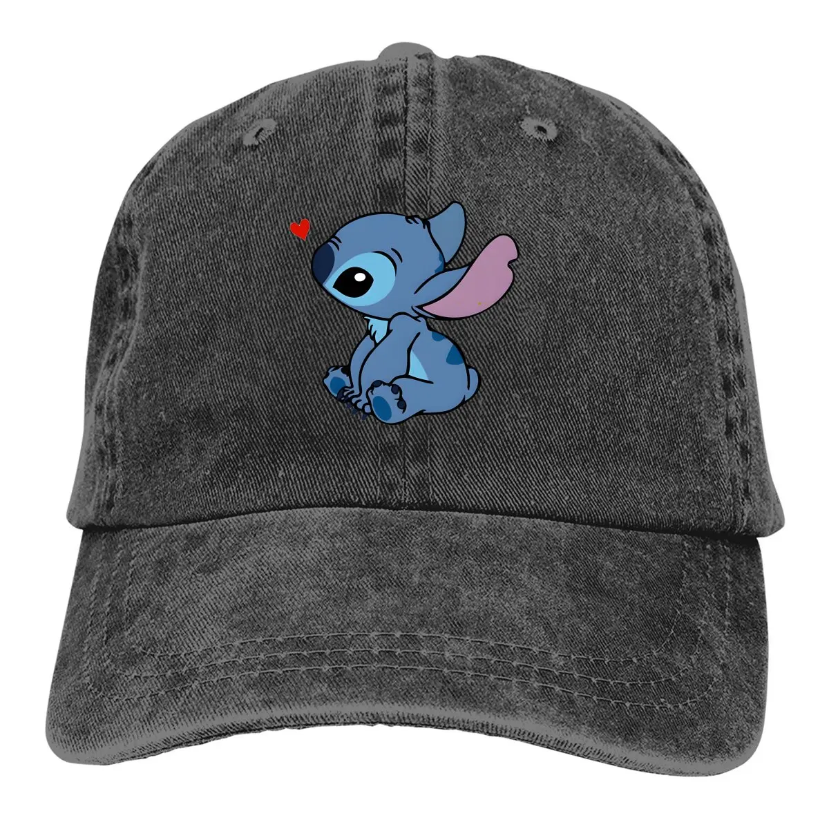 In Love Casquette Peaked Cap Lilo-Stitches Anime Sun Shade Cotton Hats For Men Women