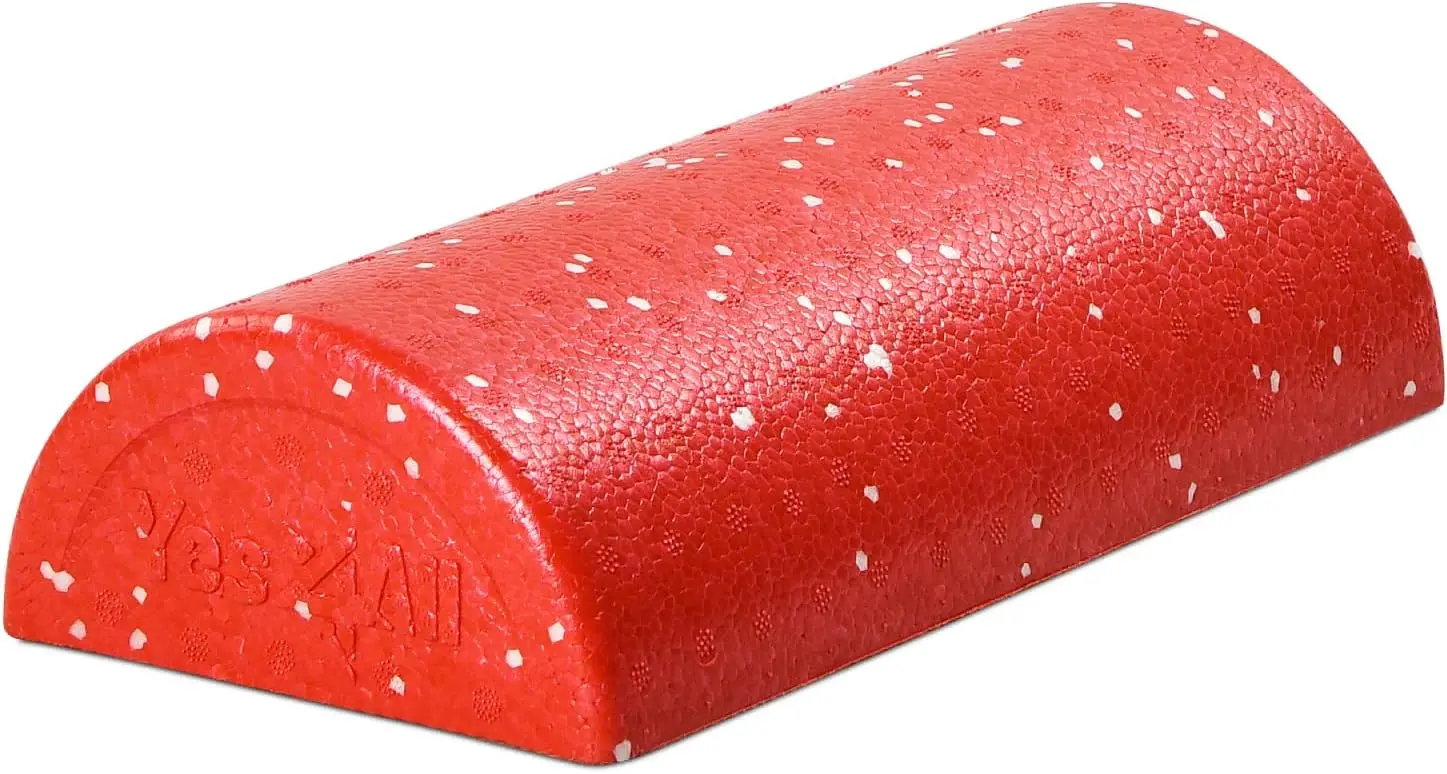 

Полукруглый пенопластовый ролик высокой плотности, облегченный боли, физиотерапия, восстановление спины, ног и мышц, 12 дюймов, 18 дюймов, 24 дюйма