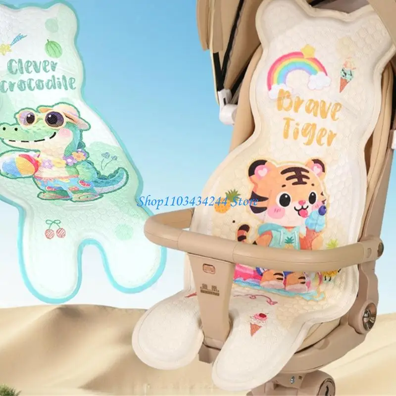 Universal Strollers Liner For Hot Days TPE Pushchair Cushion Baby Friendly