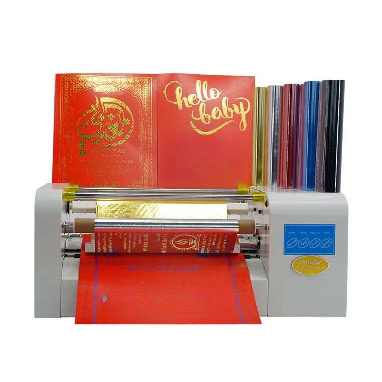 

Invitation Card Gold Foil Machine for Celebration Automatic Hot Stamping Machine